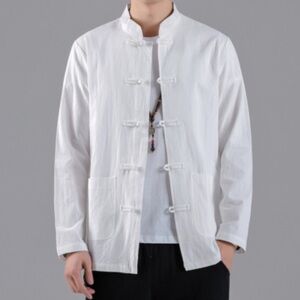 Neighborhood White Men's Shirt Jacket